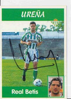 Urena  Real Betis   Trading Card orig. signiert 