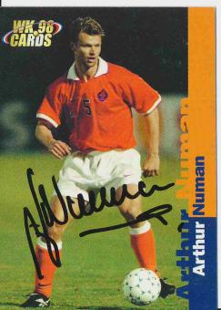 Arthur Numan  Holland  WM 1998  Trading Card orig. signiert 