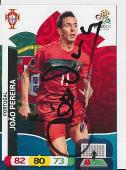 Joao Pereira  Portugal  EM 2012 Panini Adrenalyn Card orig. signiert 