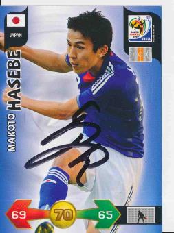 Makoto Hasebe  Japan  WM 2010 Panini Adrenalyn Card orig. signiert 