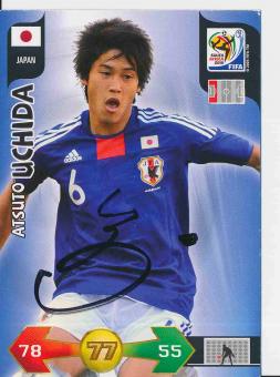 Atsuto Uchida  Japan  WM 2010 Panini Adrenalyn Card orig. signiert 