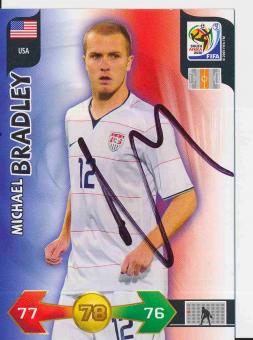 Michael Bradley  USA  WM 2010 Panini Adrenalyn Card orig. signiert 