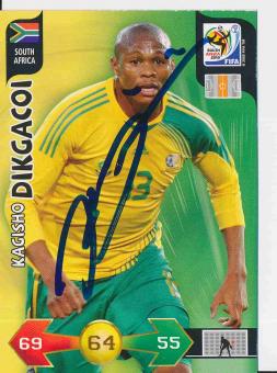 Kacisho Dikgacoi  Südafrika WM 2010 Panini Adrenalyn Card orig. signiert 