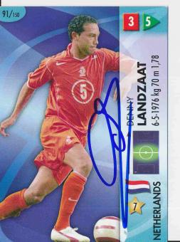 Denny Landzaat  Holland  WM 2006 Panini  Card orig. signiert 