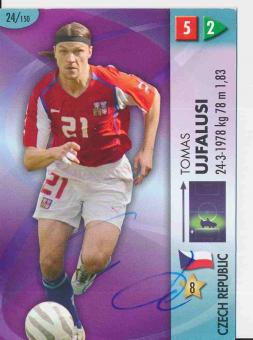 Tomas Ujfalusi  Tschechien WM 2006 Panini  Card orig. signiert 