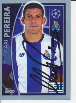 Maxi Pereira  FC Porto  Champions League Topps Sticker orig. signiert 
