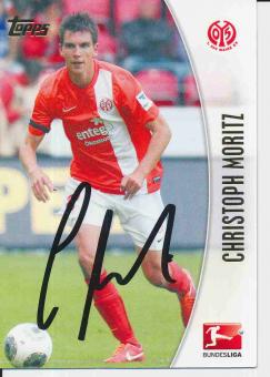 Christoph Moritz  FSV Mainz 05  Topps Card orig. signiert 
