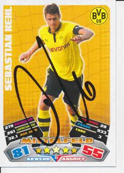 Sebastian Kehl  Borussia Dortmund  2012/13 Match Attax Card orig. signiert 