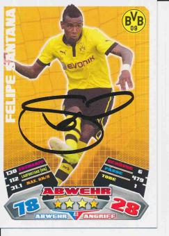 Felipe Santana  Borussia Dortmund  2012/13 Match Attax Card orig. signiert 