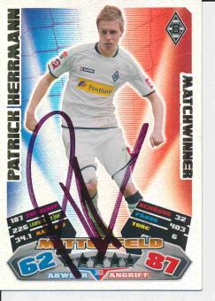 Patrick Herrmann Borussia Mönchengladbach  2012/13 Match Attax Card orig. signiert 