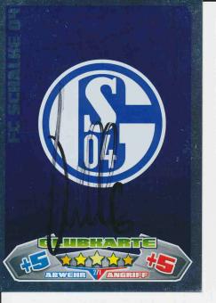 Schalke 04   2012/13 Match Attax Card orig. signiert 