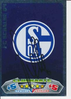 Schalke 04   2012/13 Match Attax Card orig. signiert 