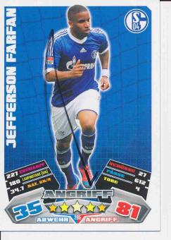 Jefferson Farfan  Schalke 04   2012/13 Match Attax Card orig. signiert 