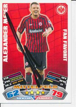 Alexander Meier  Eintracht Frankfurt  2012/13 Match Attax Card orig. signiert 