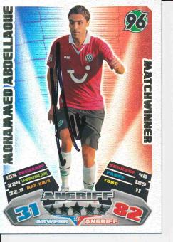 Mohammed Abdellaoue  Hannover 96  2012/13 Match Attax Card orig. signiert 