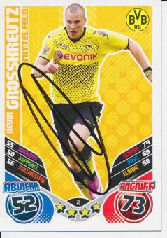 Kevin Großkreutz  Borussia Dortmund  2011/12 Match Attax Card orig. signiert 