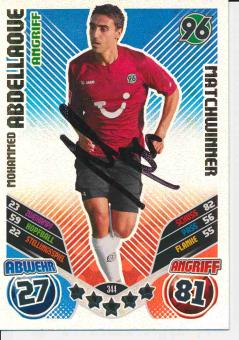 Mohammed Abdellaoue  Hannover 96   2011/12 Match Attax Card orig. signiert 