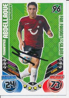 Mohammed Abdellaoue  Hannover 96   2011/12 Match Attax Card orig. signiert 
