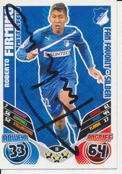 Roberto Firmino  TSG 1899 Hoffenheim   2011/12 Match Attax Card orig. signiert 