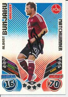 Albert Bunjaku  FC Nürnberg   2011/12 Match Attax Card orig. signiert 