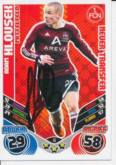 Adam Hlousek   FC Nürnberg   2011/12 Match Attax Card orig. signiert 