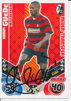 Karim Guede  SC Freiburg   2011/12 Match Attax Card orig. signiert 