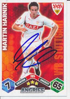 Martin Harnik  VFB Stuttgart  2010/11 Match Attax Card orig. signiert 
