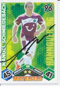 Manuel Schmiedebach  Hannover 96   2010/11 Match Attax Card orig. signiert 