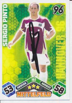 Sergio Pinto  Hannover 96   2010/11 Match Attax Card orig. signiert 
