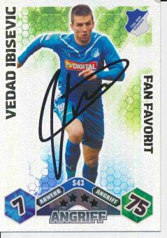 Vedad Ibisevic  TSG 1899 Hoffenheim  2010/11 Match Attax Card orig. signiert 