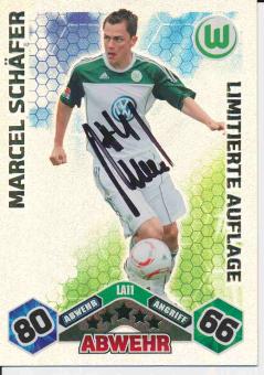 Marcel Schäfer  VFL Wolfsburg  2010/11 Match Attax Card orig. signiert 