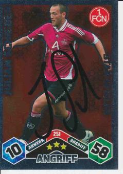 Julian Schieber  FC Nürnberg  2010/11 Match Attax Card orig. signiert 