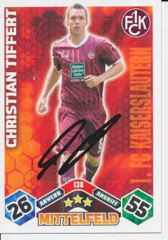 Christian Tiffert  FC Kaiserslautern  2010/11 Match Attax Card orig. signiert 