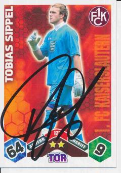 Tobias Sippel  FC Kaiserslautern  2010/11 Match Attax Card orig. signiert 