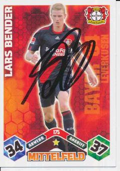 Lars Bender  Bayer 04 Leverkusen  2010/11 Match Attax Card orig. signiert 