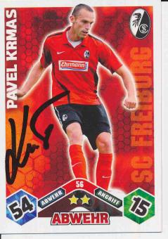 Pavel Krmas  SC Freiburg 2010/11 Match Attax Card orig. signiert 