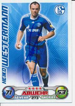 Heiko Westermann  FC Schalke 04    2009/10 Match Attax Card orig. signiert 