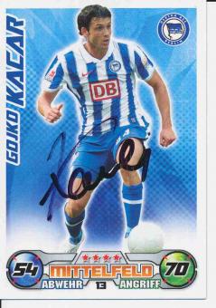Gojko Kacar  Hertha BSC Berlin  2009/10 Match Attax Card orig. signiert 