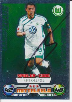 Karim Ziani  VFL Wolfsburg   2009/10 Match Attax Card orig. signiert 