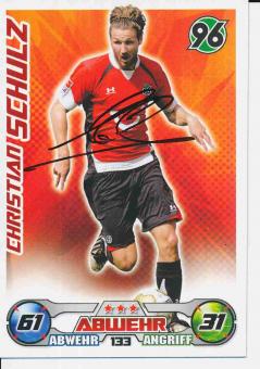 Christian Schulz  Hannover 96   2009/10 Match Attax Card orig. signiert 
