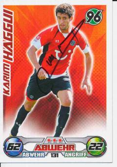 Karim Haggui  Hannover 96   2009/10 Match Attax Card orig. signiert 