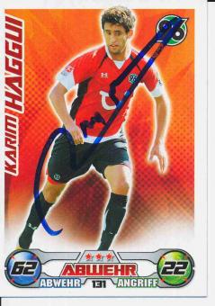 Karim Haggui  Hannover 96   2009/10 Match Attax Card orig. signiert 