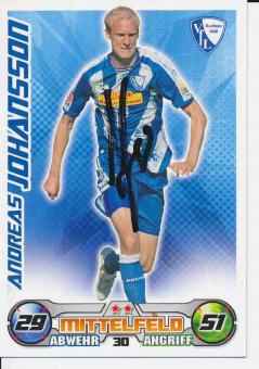 Andreas Johansson  VFL Bochum   2009/10 Match Attax Card orig. signiert 