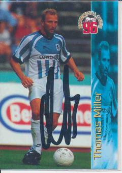Thomas Miller  1860 München  Panini Bundesliga Card orig. signiert 
