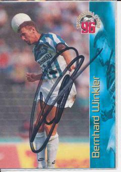Bernhard Winkler  1860 München  Panini Bundesliga Card orig. signiert 