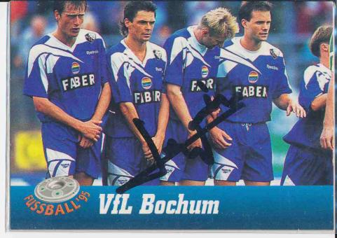 Klaus Toppmöller  VFL Bochum  Panini Bundesliga Card orig. signiert 