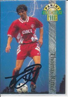 Thomas Ritter  FC Kaiserslautern  Panini Bundesliga Card orig. signiert 