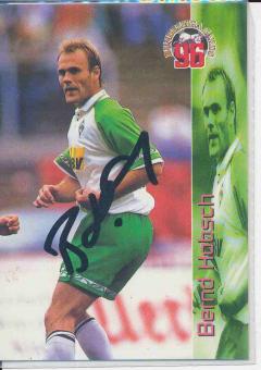 Bernd Hobsch  SV Werder Bremen  Panini Bundesliga Card orig. signiert 