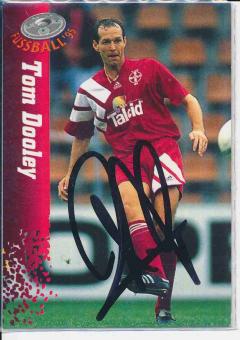 Thomas Dooley  Bayer 04 Leverkusen Panini Bundesliga Card original signiert 