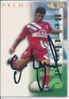 Thomas Berthold  VFB Stuttgart Panini Bundesliga Card original signiert 